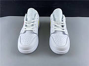 Air Jordan 1 Low White Neon - CW7035-100  - 3