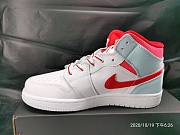 Air Jordan 1 Mid White Topaz Mist - 555112-104 - 3