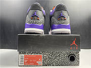 Air Jordan 3 Retro Black Court Purple - CT8532-050 - 2