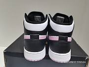 Air Jordan 1 Mid White Black Light Arctic Pink - 555112-103 - 3