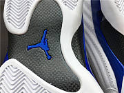 Air Jordan 14 Retro White Hyper Royal - 487471-104 - 5