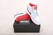 Air Jordan 1 Mid Half Blue Polka Dot Swoosh - 555112-400 - 5