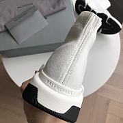 Balenciaga Speed 2.0 White Black - 617239 W1702 9014 - 3