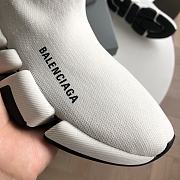 Balenciaga Speed 2.0 White Black - 617239 W1702 9014 - 2