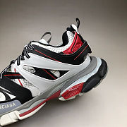 Balenciaga Track White Grey Red - 542023 W1GB8 1285 - 4