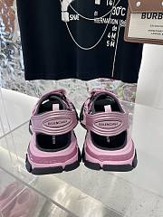 Balenciaga Track Sandal Neon Pink - 617543W2FH15010 - 4