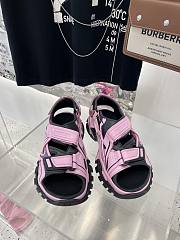 Balenciaga Track Sandal Neon Pink - 617543W2FH15010 - 3