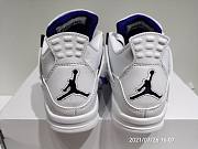 Air Jordan 4 Retro Metallic Purple (GS) - 408452-115 - 5