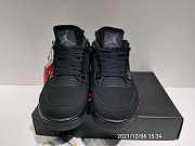 Air Jordan 4 Retro Black Cat 2020 (GS) - 408452-010 - 2