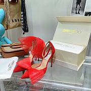 Jimmy Choo Aveline 100 sandals in Red - 1