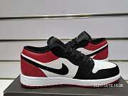 Air Jordan 1 Low Black Toe - 553558-116 - 5