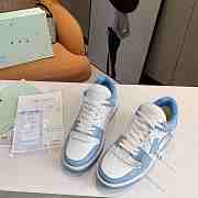 OFF-WHITE OOO Low Out Of Office White Light Blue  - 4