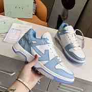 OFF-WHITE OOO Low Out Of Office White Light Blue  - 5