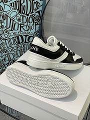 Celine Trainer Low Lace-up Sneaker Optic White Black - 4