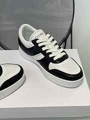 Celine Trainer Low Lace-up Sneaker Optic White Black - 3