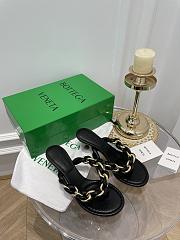 Bottega Veneta Black Dot Sandals - 659002V0V501000 - 5