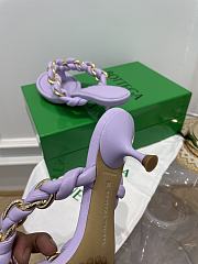 Bottega Veneta Lilac Dot Sandals  - 2