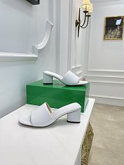 Bottega Veneta White Band Sandals - 1