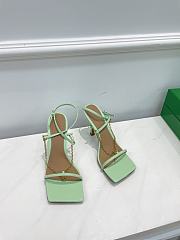 Bottega Veneta Mint Stretch chain-strap Sandals - 2