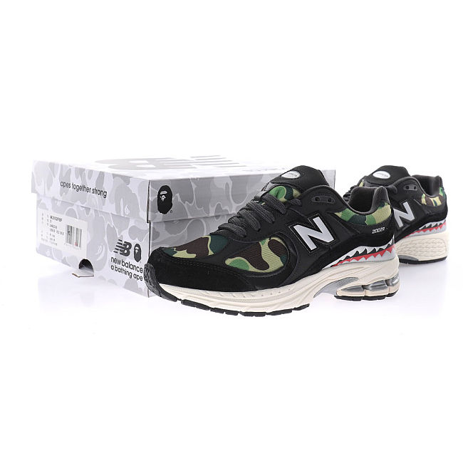 New Balance 2002R BAPE Black - 1