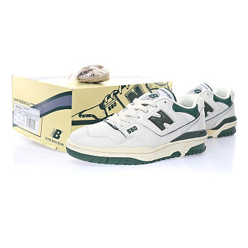 New Balance 550 Aime Leon Dore White Green - BB550ALD