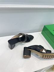 Bottega Veneta Black Band Mules - 5