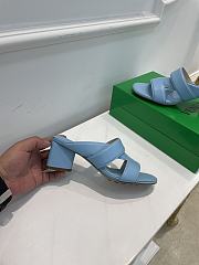 Bottega Veneta Blue Band Mules - 2