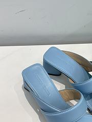 Bottega Veneta Blue Band Mules - 3