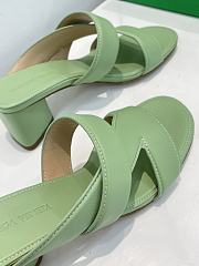 Bottega Veneta Green Band Mules - 4