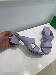 Bottega Veneta Purple Band Mules - 3