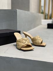 Bottega Veneta Beige Paded Sandals - 2