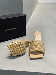 Bottega Veneta Beige Paded Sandals - 5