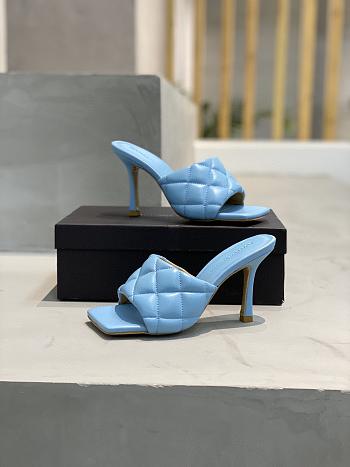 Bottega Veneta Light Blue Paded Sandals