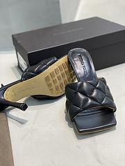 Bottega Veneta Black Paded Sandals - 5