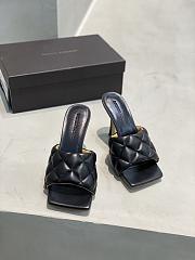 Bottega Veneta Black Paded Sandals - 3