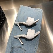 Bottega Veneta White Paded Sandals - 5