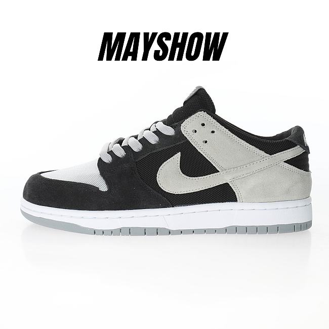 Nike Sb Zoom Dunk Low Pro Black/Wolf Grey-White-White  - 854866-001 - 1