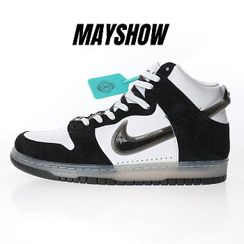 Nike Dunk High Slam Jam White Black - DA1639-101