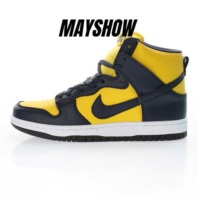 Nike Dunk High Michigan (2020) - CZ8149-700 - 1