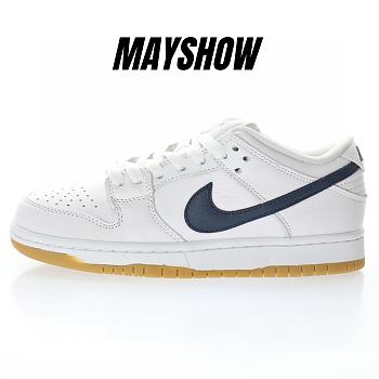 Nike SB Dunk Low Orange Label White Navy - CZ2249-100