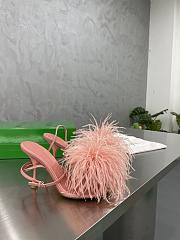 	 Bottega Veneta Pink Feather Dot Pumps - 2