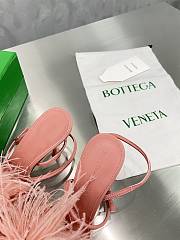 	 Bottega Veneta Pink Feather Dot Pumps - 3