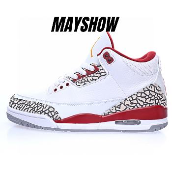 Air Jordan 3 Retro Cardinal Red - CT8532-126