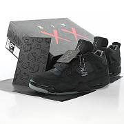 Air Jordan 4 Retro Kaws Black - 930155-001  - 4