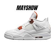 Air Jordan 4 Retro Metallic Orange - CT8527-118 - 1