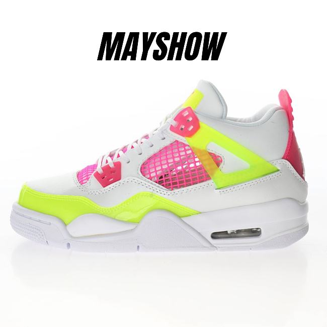 Air Jordan 4 Retro White Lemon Pink - CV7808-100 - 1