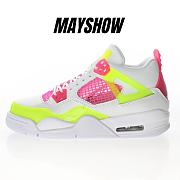 Air Jordan 4 Retro White Lemon Pink - CV7808-100 - 1