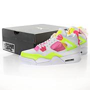 Air Jordan 4 Retro White Lemon Pink - CV7808-100 - 4