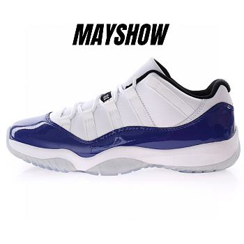 Air Jordan 11 Retro Low White Concord - AH7860-100 