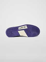 AMIRI Skel Panelled High Top Gold Purple - 3